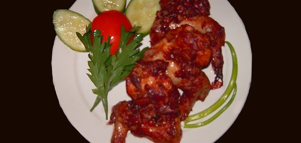 Крылышки в соево-томатном маринаде