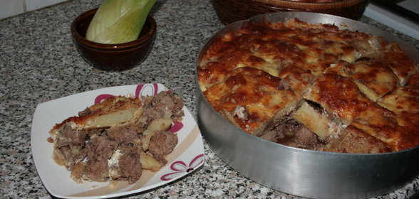 Корейка на вертеле