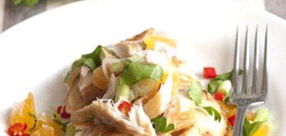 Лаймово-апельсиновая сальса для рыбы на гриле