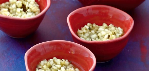 Ананасовая сальса к мясу