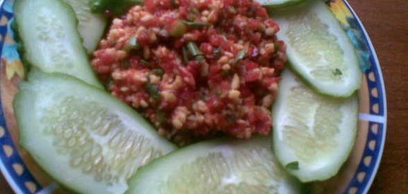 Сальса с овощами