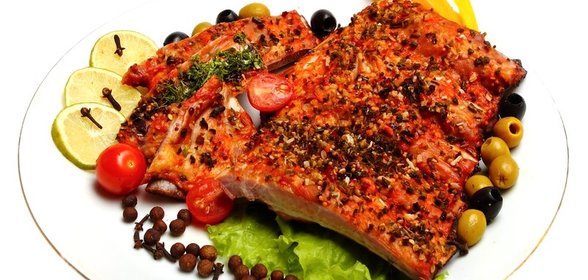 Говяжьи ребрышки в мультиварке