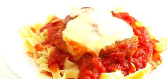 Курица под сыром