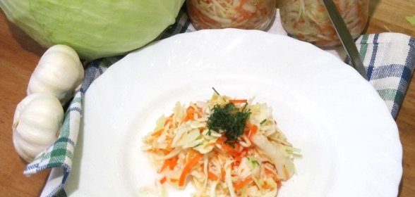 Маринованная капуста сладенькая
