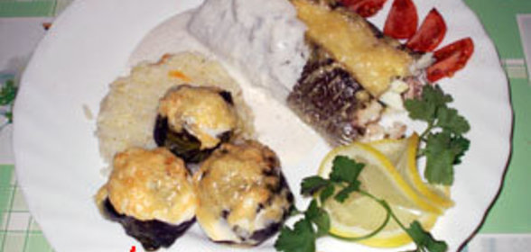 Рулет из пеляди (сырка)