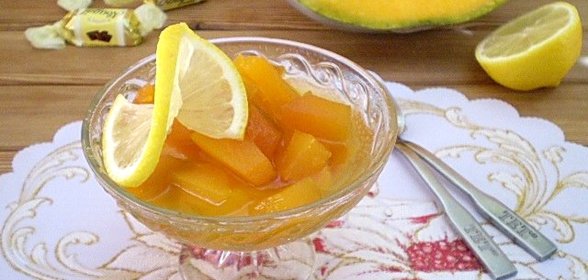 Варенье из тыквы с лимоном