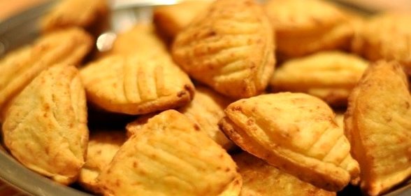 Ракушки из творожного теста