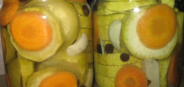 Маринованные кабачки по корейски