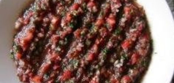 Острый соус на наршарабе