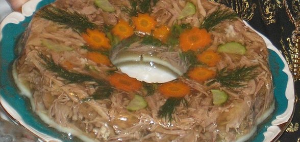 Заливное из говядины