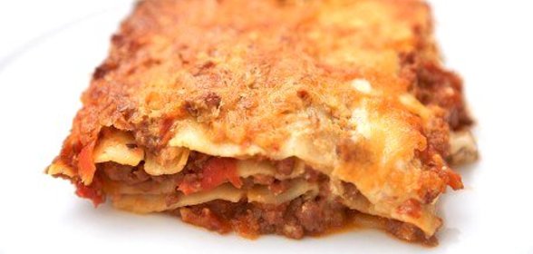 Лазанья болоньезе со сметаной