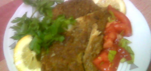 Рыбка под ароматной коркой