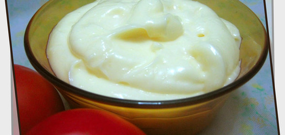 По просьбам телез... двух кулинарчиков: майонез домашний (рецепт-основа)