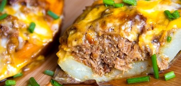 Картошка со свининой