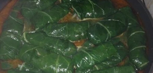 Голубцы из мангольда