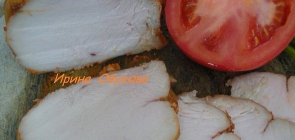 Пастрома из индюшиной грудки