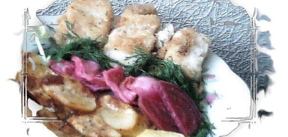 Рыбка запеченная