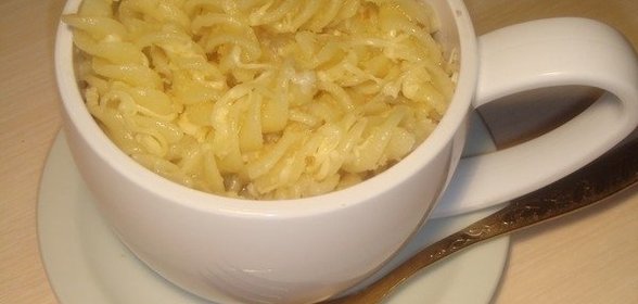 Макароны в соусе бешамель