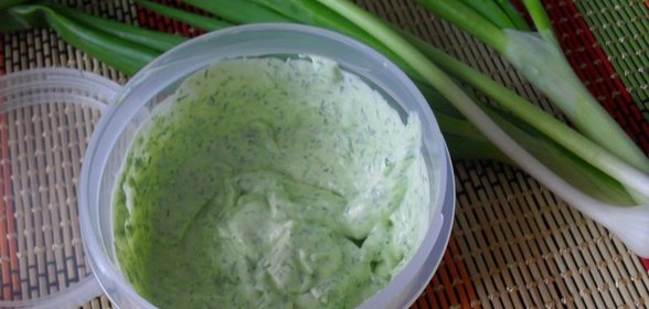 Майонезный соус с зеленью