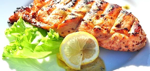 Куриное филе в лимонном маринаде с карри