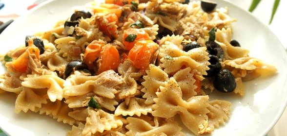 Паста с тунцом