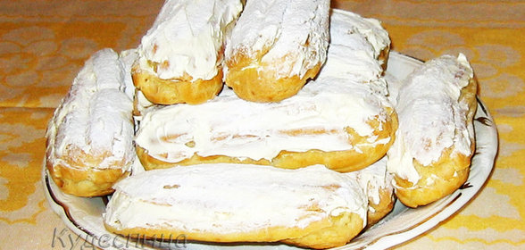 Пирожное ЭКЛЕР (вариант)