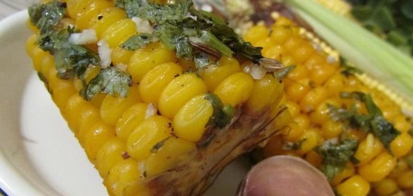 Кукуруза, запеченная в фольге