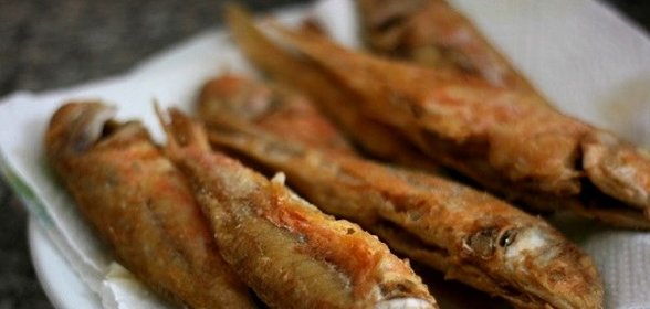 Барабулька жареная