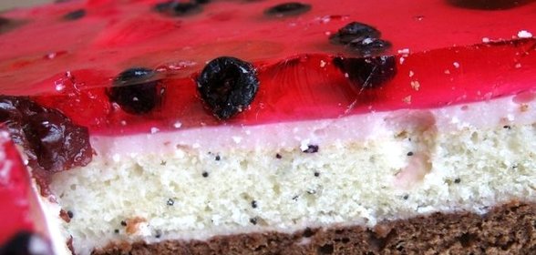 Пирог с желе