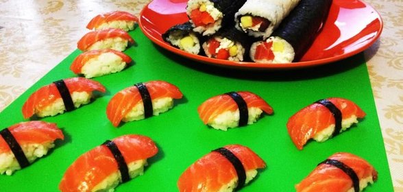 Нигири суши и роллы в домашних условиях