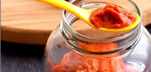 Харисса с вялеными помидорами