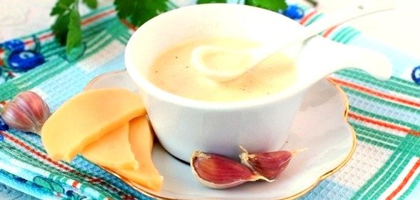 Сливочно чесночный соус