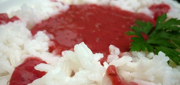 Соус бруснично-сливовый к рису и не только