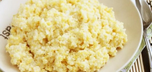 Кукурузная каша в микроволновке