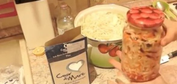 Квашеная капуста сухого посола