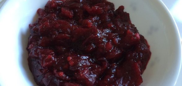 Клюквенный соус