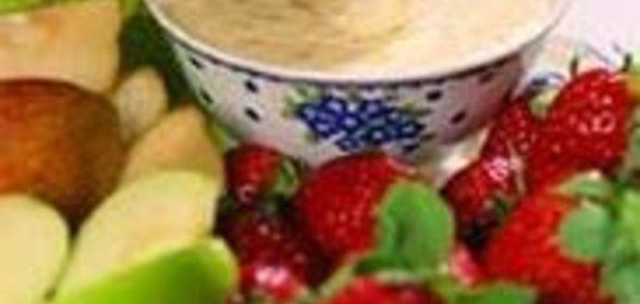 Сырный соус для фруктов