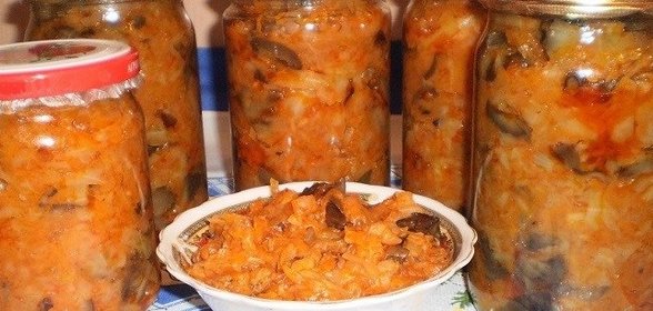 Грибная солянка на зиму в мультиварке