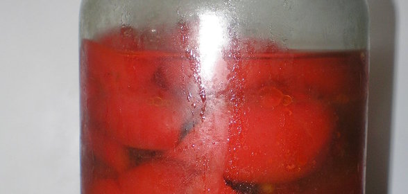 Гогошары маринованные с мёдом