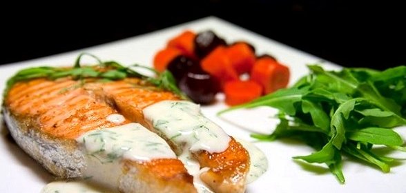 Соус к стейку из семги