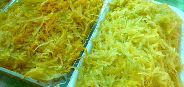 Заготовка для кабачковый оладий на зиму