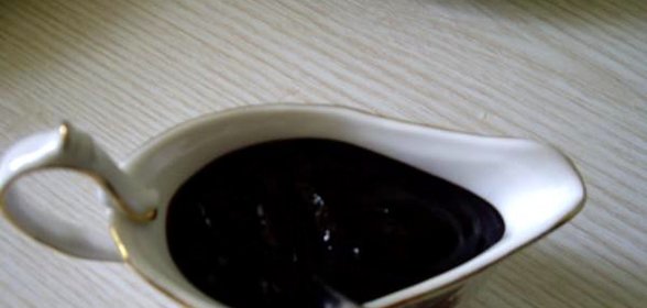 Соус из черной смородины