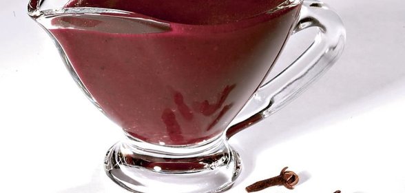 Соус из голубики с пряностями