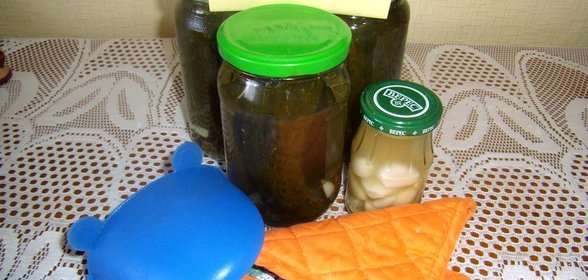 Заготовка огурцов без уксуса