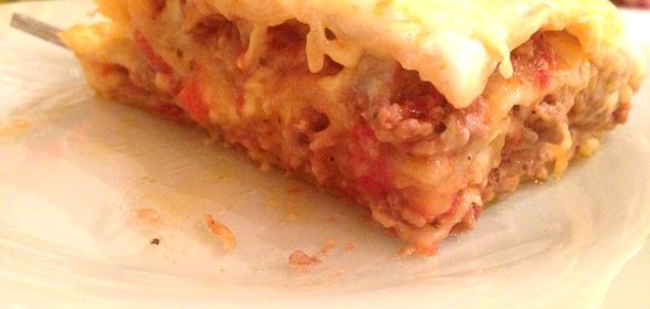 Лазанья цельнозерновая