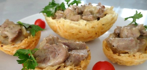 Картофельные корзиночки