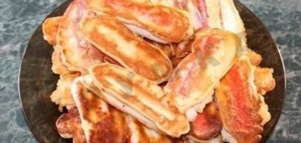 Крабовые палочки в кляре с сыром