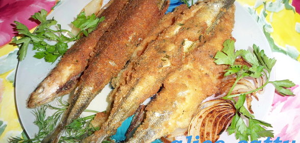 Корюшка в панировке льезон