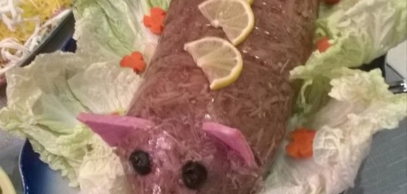 Холодец - поросенок