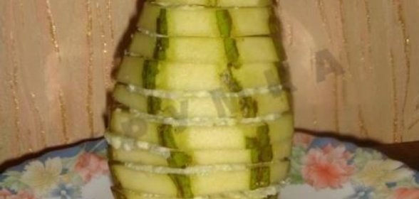 Закуска Груши с голубым сыром